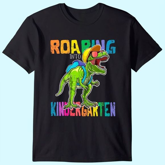 Enarly Other - Roaring Kindergarten Dinosaur T Rex Back To School Boys T Shirt